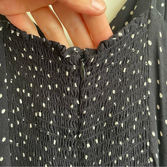 Reformation Sorrento Maxi Dress in Selene polka dot long formal event dressy 6 - Picture 10 of 13